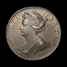 1708 halfcrown obverse