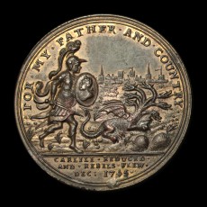 Carlisle reduced 1745 reverse