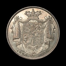 1836 halfcrown reverse