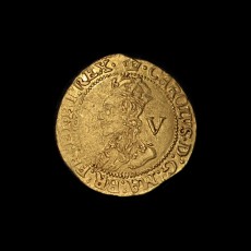 Charles I crown obverse