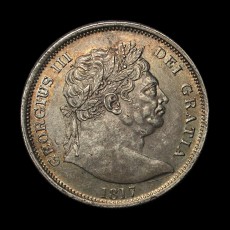 1817 halfcrown obverse