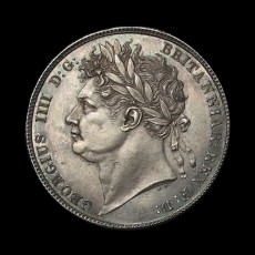 1820 halfcrown obverse