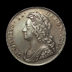 1739 halfcrown obverse