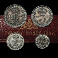 1897 maundy set reverse