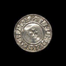 Aethelred II short cross penny reverse