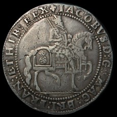 James I crown obverse
