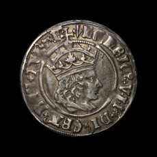 Henry VII groat obverse