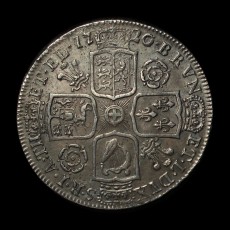 George I halfcrown reverse