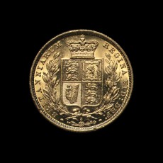 1886 sovereign reverse