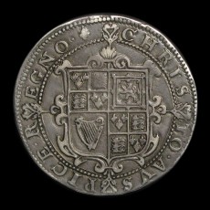 Charles I crown reverse
