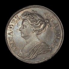1714 halfcrown obverse