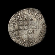 Charles I sixpence reverse