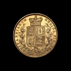 1884 sovereign reverse