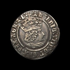 Henry VIII groat obverse