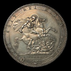 1819 crown reverse