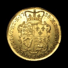 1738 two guineas reverse