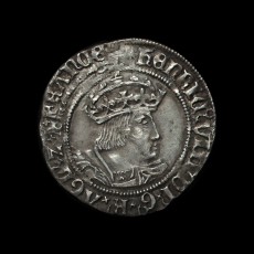 Henry VIII groat obverse