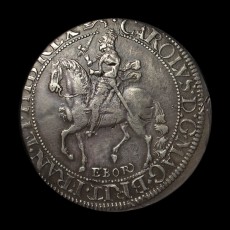 Charles I halfcrown obverse