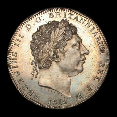 1818 crown obverse