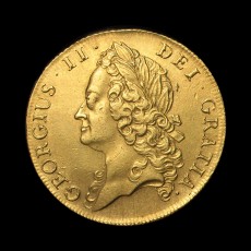 George II two guineas obverse