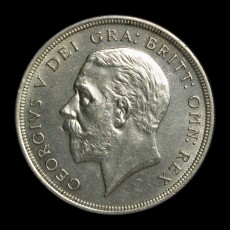 George V crown obverse