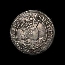 Henry VIII groat obverse