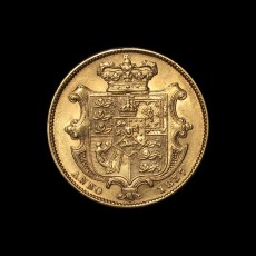 William IV sovereign reverse