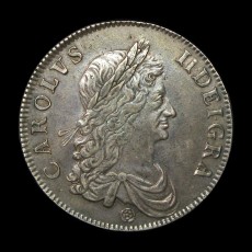 Charles II crown obverse