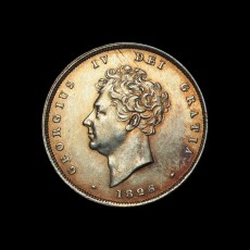 1826 shilling obverse