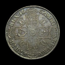 Charles II crown reverse