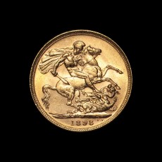1898 sovereign reverse