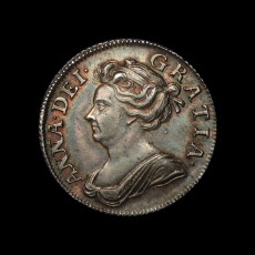 1708 shilling obverse