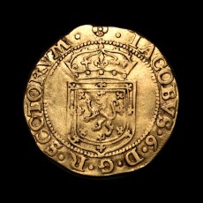 James VI sword and sceptre obverse