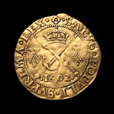 James VI sword and sceptre reverse