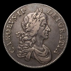 1666 crown obverse