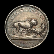 Culloden medal reverse