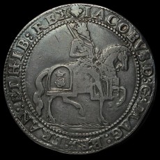 James II crown obverse