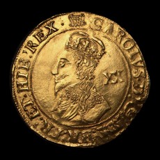 Charles I unite obverse