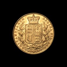 1847 sovereign reverse