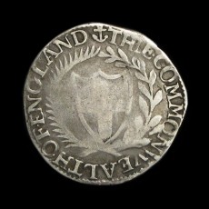 Commonwealth shilling 1660 obverse