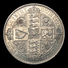 1847 crown reverse