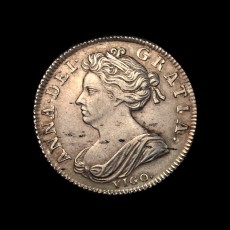 1702 shilling obverse