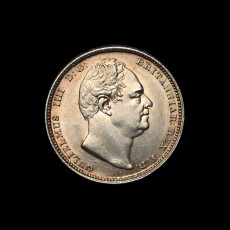 1831 sixpence obverse