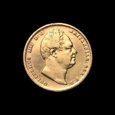 1836 half sovereign obverse