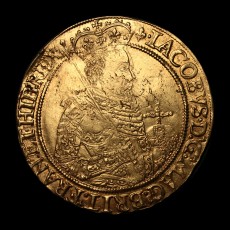James I unite obverse