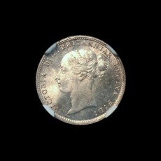 1886 threepence obverse