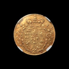 1821 half sovereign reverse