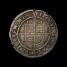 Elizabeth I sixpence obverse