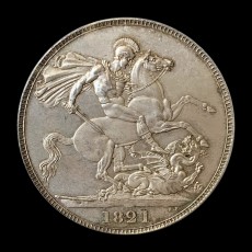 1821 crown reverse