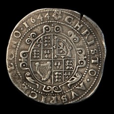 Charles I halfcrown reverse